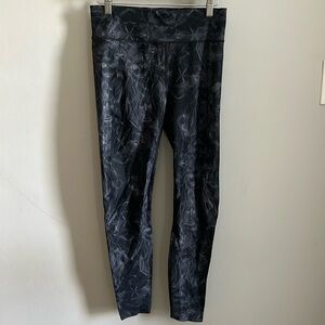 Sweaty Betty Zero Gravity Leggings Running Size Medium Zip Pocket Gray